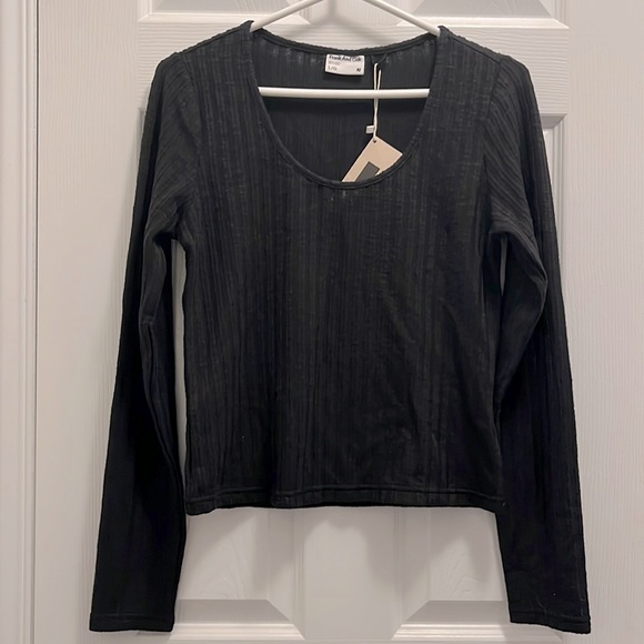 Frank and Oat Ribbed Long Sleeve NWT - Picture 1 of 7